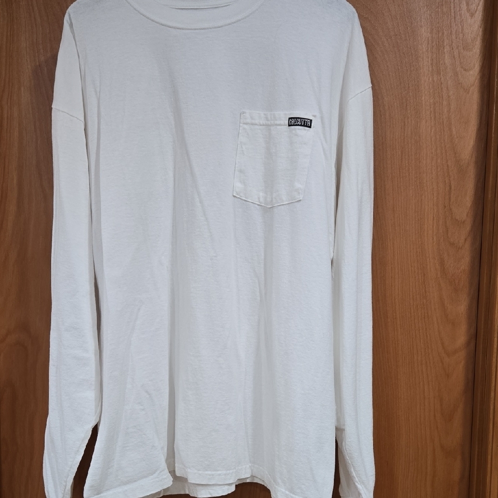 White Skull Long Sleeve Tee - Picture 2 of 2